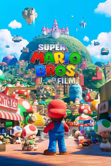 Affiche du film Super Mario Bros., le film (fantastique)