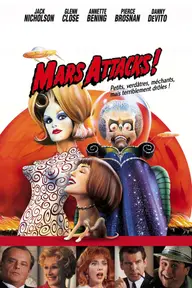 Affiche 2 de Mars Attacks!